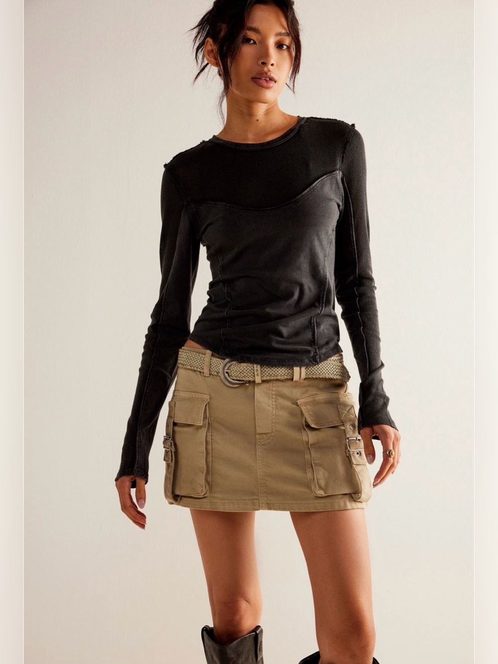 Free people we the free the most long sleeve tee
